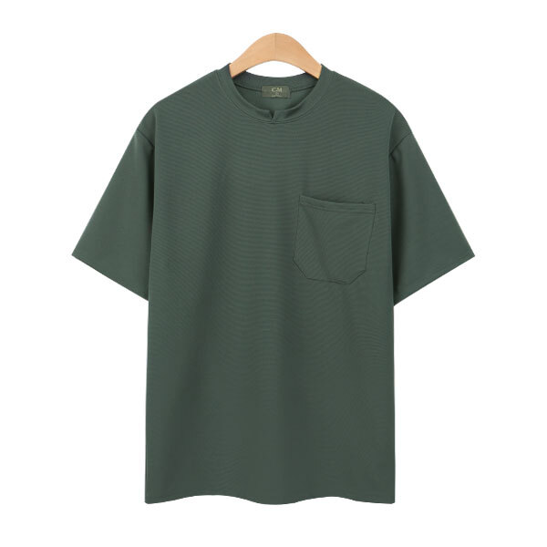 빌리버스 남성 반팔 무지 기본 여름 포켓 티셔츠 BCM035