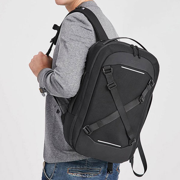 빌리버스 남자 백팩 BJI336 남성 노트북 15.6 수납가능 캐리어 결합 튼튼한 가방