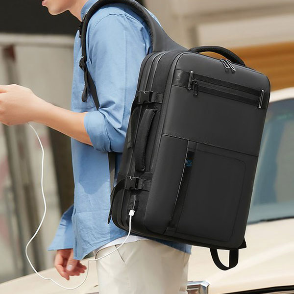 빌리버스 남자 백팩 BJI361 남성 노트북 15.6 수납가능 캐리어 결합 가방
