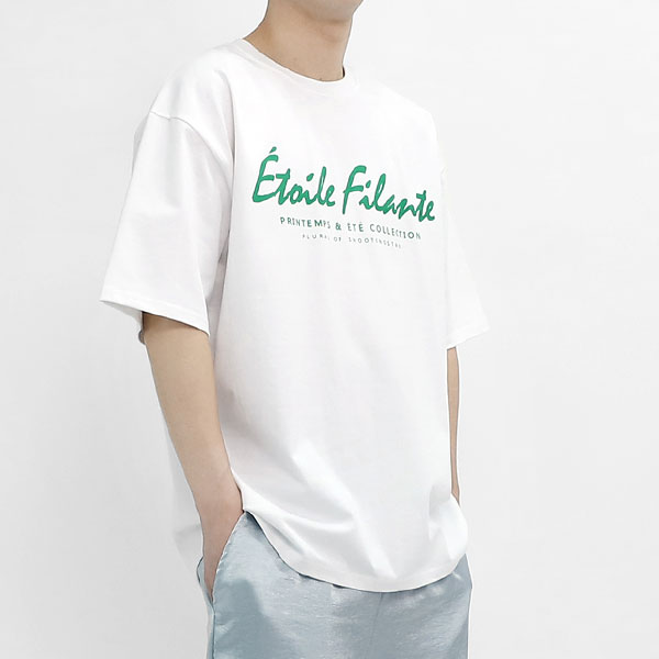 빌리버스 남자 반팔티 BDPT023 라운드 면 티셔츠